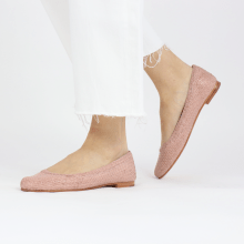 Ballet Pumps Kate 5 Woven Lavanda