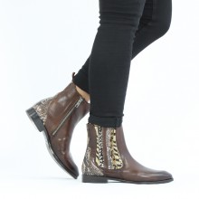 Ankle boots Lexi 2 Monza Mid Brown King Snake
