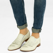 Loafers Sally 95 Milled White