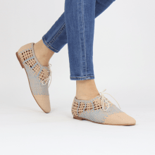 Oxford shoes Aviana 3 Woven Off White Wind