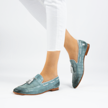 Loafers Monica 9 Vegas Turtle Sky Blue