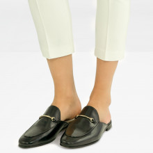 Mules Scarlett 4 Black Trim Gold