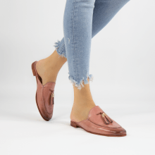Mules Scarlett 2 Rose Tassel Wind