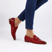 Loafers Scarlett 1 Pavia Ruby Slim Trim