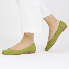 Ballet Pumps Kate 5 Woven New Grass