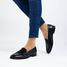 Loafers Mia 1 Black Lining Rich Tan