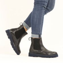 Ankle boots Jade 8 Imola Black Elastic Ribbed