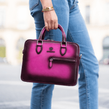 Handbags Vancouver Dark Pink Shade Wine
