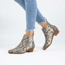 Ankle boots Kylie 1 Snake Black Ivory