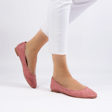 Ballet Pumps Kate 5 Woven Rose