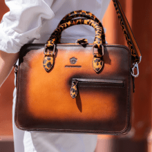 Handbags Vancouver Sand Shade Wood Hairon Leo