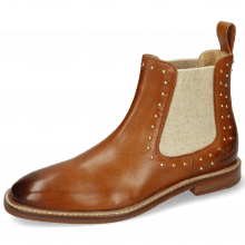 Ankle boots Katrin 3 Imola Tan Elastic Lino