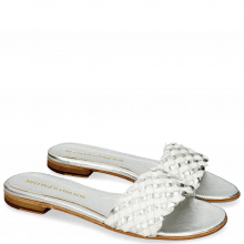 Mules Hanna 26 Woven Cherso Silver