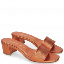 Mules Alice 1 Woven Cherso Tangerine