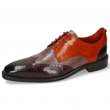 Derby shoes Dave 2 Viola Pale Lila Winter Orange