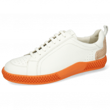 Sneakers Harvey 36 Milled White TC Orange