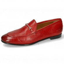 Loafers Scarlett 22 Pisa Ruby Trim Gold