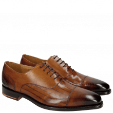 Oxford shoes Kylian 1 Cognac LS Washed