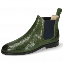 Ankle boots Susan 10 Crock Prato Elastic Navy