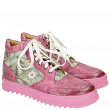 Sneakers Maxima 1 Ostrich Dark Pink Brocade Verde