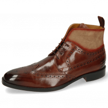 Ankle boots Jeff 34 Brown Suede Pattini Cognac