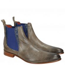 Ankle boots Toni 6 Classic Perfo Morning Grey Crock China Blue