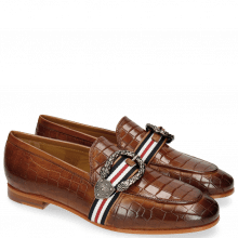 Loafers Scarlett 21 Crock Milano Tan Buckle Phyton