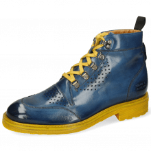 Ankle boots Trevor 5 Mock Navy Laces Yellow