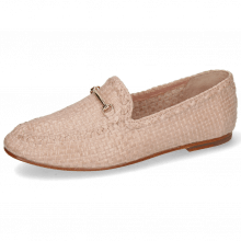 Loafers Aviana 1 Woven Lavanda Trim Gold