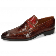 Loafers Leonardo 16 Crock Wood Ruby