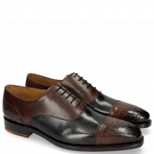 Oxford shoes Kylian 1 Crock Mogano Ruby Lines Navy