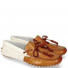 Loafers Caroline 8 Vegas Cuoio Washed White