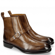 Ankle boots Patrick 17 New Taupe Shade Mogano Sword Buckle