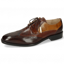 Derby shoes Jeff 14 Vegas Dark Brown Mogano Vegas Wood