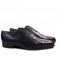 Oxford shoes Lance 16 Burgundy Navy HRS