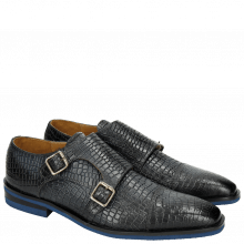 Monks Austin 8 Light Crock Navy Modica Blue