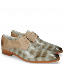 Derby shoes Lewis 13 Turtle Clear Water Dice Digital