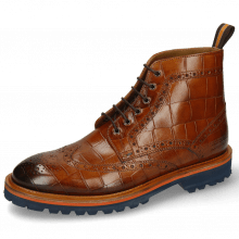 Ankle boots Matthew 7 Turtle Cognac Loop Orange Brown