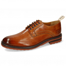 Derby shoes Eddy 54 Tan Strap Beige Lining