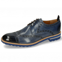 Derby shoes Eddy 48 Navy Moroccan Blue Wind