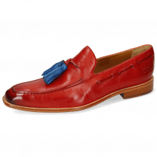 Loafers Leonardo 1 Imola Fiesta Tassel Mid Blue