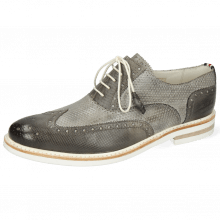Oxford shoes Scott 12 Dice Grigio Vegas Perfo Oxygen