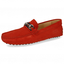 Loafers Nelson 16 Suede Pattini Pompei Dots