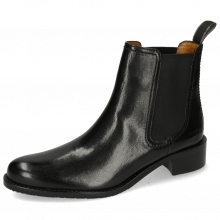 Ankle boots Xsara 1 Venice Black Elastic Black Rubber Navy