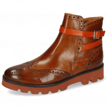 Ankle boots Xanyia 1 Venice Wood Strap Winter Orange