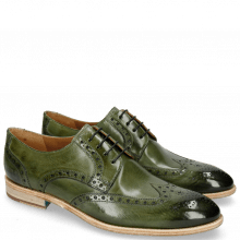 Derby shoes Bobby 5 Washed Algae
