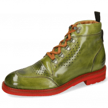 Ankle boots Trevor 5 Ultra Green Laces Orange
