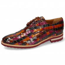 Derby shoes Brad 7 Woven Multi 7 Lining Rich