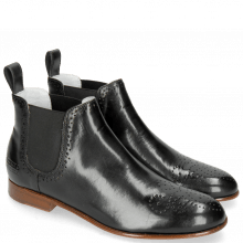 Ankle boots Sally 16 Black Elastic Black