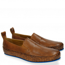 Loafers Alfred 1 Perfo Tan Strap Woven Tan